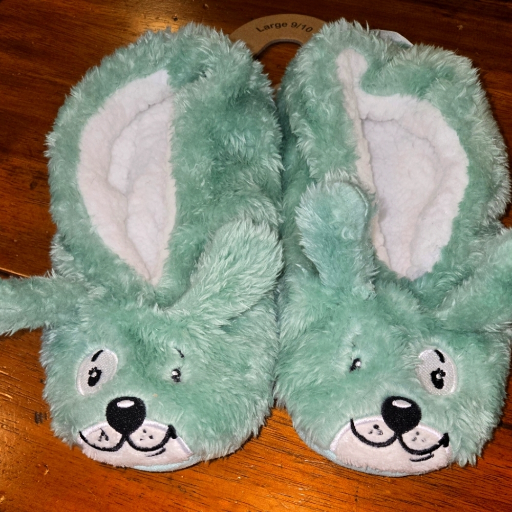 Dog Tired Footsies Slippers